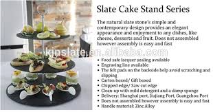 Slate Food Cheese Board Presentation Plate W Handle Cake Stand Serving Platter Buy Slate Cheese Plate Decorating Food Plates Slate Cake Stand