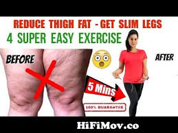 4 simple exercises to lose thigh fat