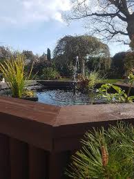 Raised Wooden Fishpond 330 Litres 72