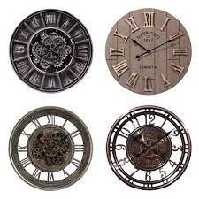 60cm Industrial Wall Clocks Roman