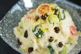 Potato salads are a staple summer food for barbecues and picnics, but this olive oil potato salad with raisins is anything but ordinary! Best Korean Potato Salad Gamja Salad Kimchimari