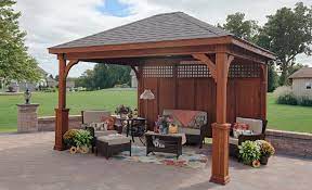 Wood Traditional Pavilion Amish