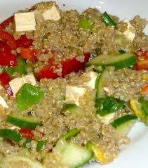 It benefits those with diabetes in a few ways. Diabetic Friendly Recipe Quinoa Salad With Greek Dressing A Great Tasting Salad Made From A Easy Healthy Recipes Diabetes Friendly Recipes Healthy Recipes