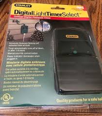 1 Stanley Digital Outdoor Light Timer