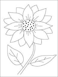 Gambar bunga matahari (sun flower) 8. Contoh Gambar Mewarnai Gambar Bunga Matahari Kataucap