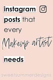 makeup artist insram posts makeup