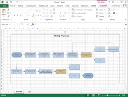 12 Create Flowcharts In Excel With Templates Catering Ui