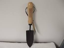 Narrow Spade Hand Tool Wood Handle