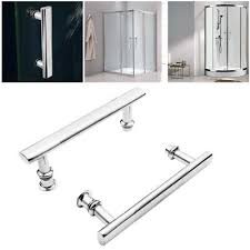 Chrome Shower Door Handle Hardware Home