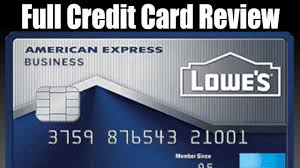Apply for the lowe's business rewards card from american express and earn 2x points at lowe's and 5% off every day at lowe's on eligible lowe's purchases. Credit Card Review American Express Lowe S Business Credit Card Youtube