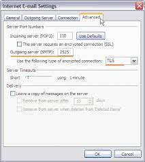 setting up outlook 2010 with smtp2go