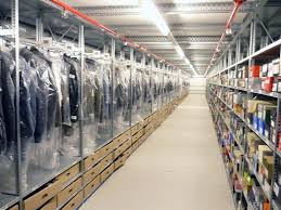 Not only do we sell racks & shelving, but we also offer delivery, installation, dismantling, complete facility relocation, powder coat painting and much more. Garment Hanging Clothes Storage Apparel Warehouse Stow