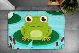 bathroom carpet sweet frog
