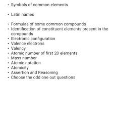 symbols of common elements latin