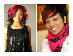 I was thinking about pink or blue. 90 Highlights For Black Hair That Looks Good On Anyone Style Easily