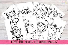 Seuss one fish two fish coloring pages printable. Free Printable Dr Seuss Coloring Pages Mombrite