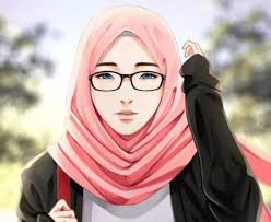 Menggambar anime cewek memakai masker youtube. Top 100 Gambar Kartun Wanita Berhijab Keren Dan Cantik