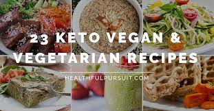 23 keto vegan and vegetarian recipes