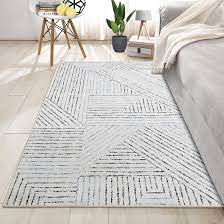 printed rug geometric pattern area rug