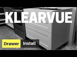klearvue cabinet drawer embly