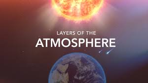 layers of the atmosphere animation