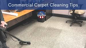 tips for commercial carpet cleaning kcr