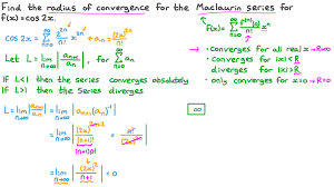finding the radius of convergence for