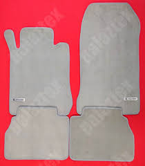 w210 velour carpet floor mats