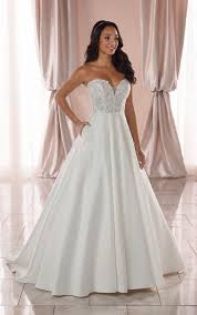 Try finding the one that is right for you by choosing the price range, brand, or specifications that meet your needs. Strapless Structured Ballgown With Pockets Stella York Wedding Dresses