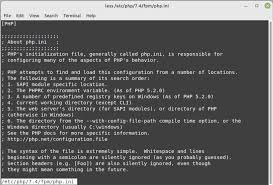 what is php ini where it s located