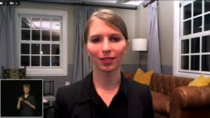 Chelsea manning tweeted this photo after her surgery last week (picture: Chelsea Manning Continues With Speaking Tour Via Video Link Despite Lack Of Visa Abc News
