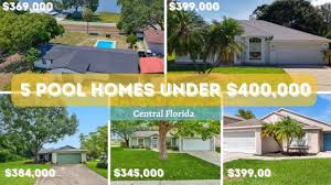 5 florida pool homes all under 400 000