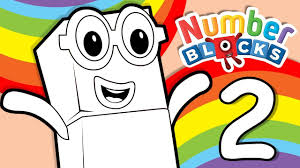 I made these coloring pages to add a little extra visual practice into our morning. Numberblocks Learn To Count Coloring Pages Number Two Counting Lesson And Coloring For Kids Youtube