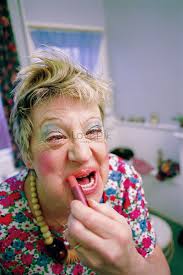 old lady with makeup picture and hd