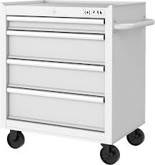 4 drawer steel rolling tool cabinet