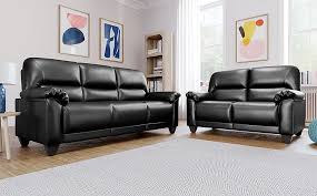 Kenton Small 3 2 Seater Sofa Set Black