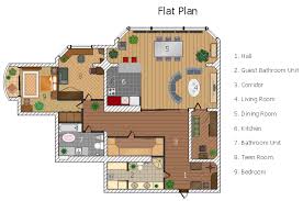 flat design floor plan floor plans