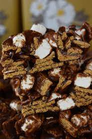 s mores bars recipe with golden grahams