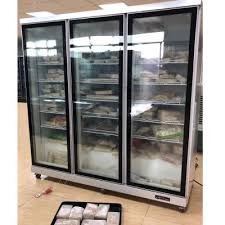 Used Glass Door Freezer Supermarket