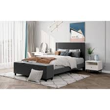 Platform Bed Upholstered Storage Bed