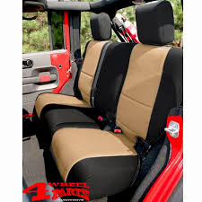 Tan Neoprene Jeep Wrangler Jk