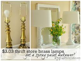 yes you can spray paint those thrift