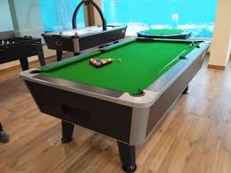 wood pool table for home parlor size