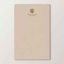 Official White House Stationery Via Elements Of Style Personal