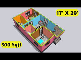 29 Ghar Ka Naksha 17x29 House Design