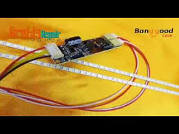 Backlights are one of the most common failure points on lcd panels. Led Backlight Strip Kit Update Ccfl Lcd Screen To Led Monitor Youtube