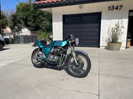 cb500 honda cafe racer fired up with