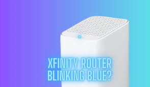xfinity router blinking blue the fix