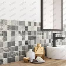 Glass Wall Mosaic Tiles For Bathroom