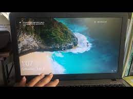 fix laptop stuck on wallpaper screen